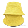 Logotipo personalizado Terry Cloth Bucket Sombrero